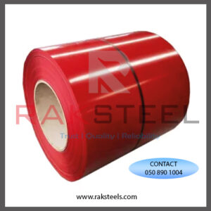 PREPAINTED RED COIL